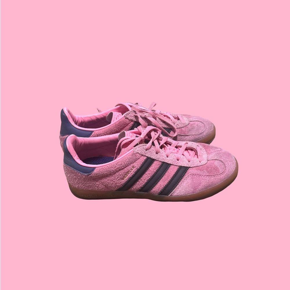 Pink Adidas Gazelle Indoor Shoes